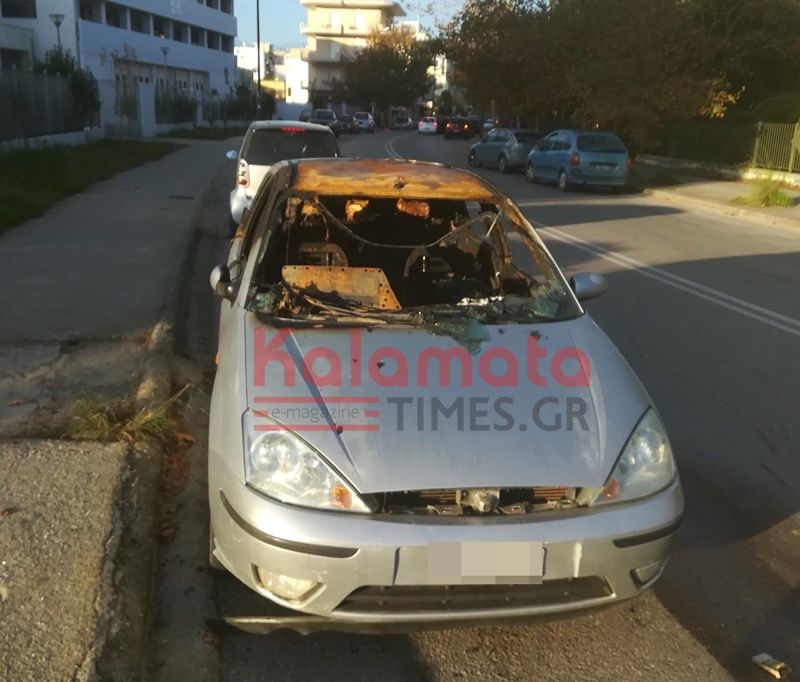 Πυρκαγιά σε αυτοκίνητο στην Καλαμάτα 4