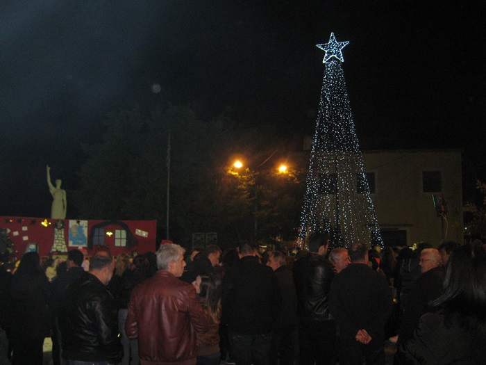 Φωταγώγηση του Χριστουγεννιάτικου Δέντρου στον Δήμο Οιχαλίας 11