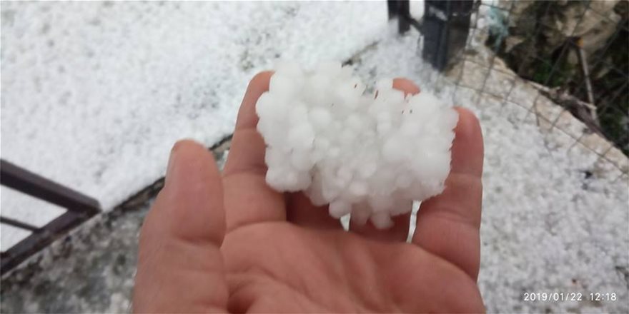 Ισχυρή χαλαζόπτωση σε Καλαμάτα και Μάνη (photos+video) 25