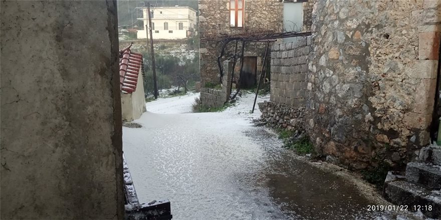 Ισχυρή χαλαζόπτωση σε Καλαμάτα και Μάνη (photos+video) 21