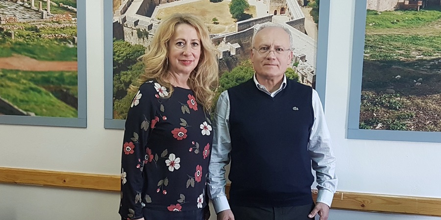 Ο Διευθυντής Δευτεροβάθμιας Εκπαίδευσης κ. Γεώργιος Σταματόπουλος επισκέφθηκε την Αντωνία Μπούζα 37