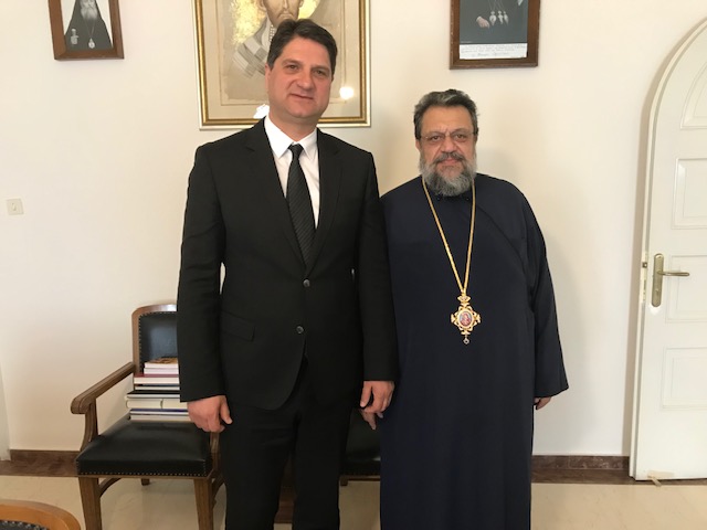 Ο Γιώργος Αθανασόπουλος πήρε την ευλογία του Σεβασμιοτάτου Μητροπολίτη Μεσσηνίας κ.κ. Χρυσοστόμου 4