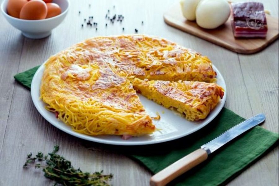 Η καλύτερη ομελέτα φτιάχνεται με... μακαρόνια! 3