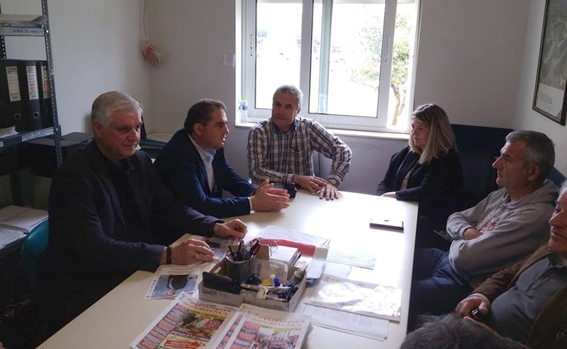 Θανάσης Βασιλόπουλος: επίσκεψη σε Λιμεναρχείο και Νοσοκομείο Καλαμάτας 6