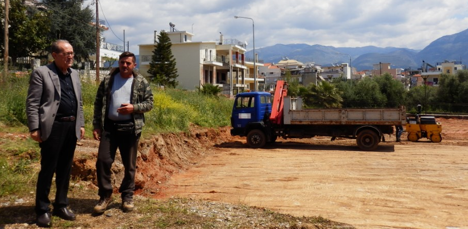 Συνεχίζονται οι εργασίες για αθλητικό κέντρο στο Φραγκοπήγαδο 5