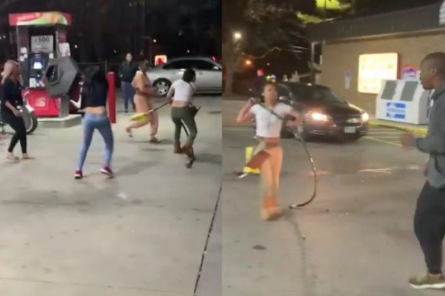Δείτε τί έγινε όταν 5 γυναίκες προσπάθησαν να κλέψουν ένα βενζινάδικο 1
