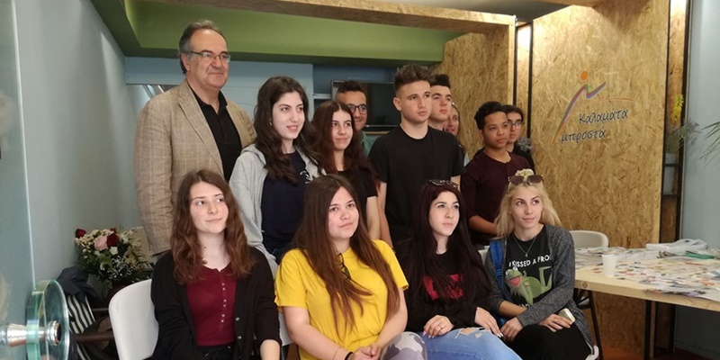 Βασίλης Κοσμόπουλος: Συνάντηση με μαθητές της Β’ Λυκείου του 2ου Λυκείου Καλαμάτας 29