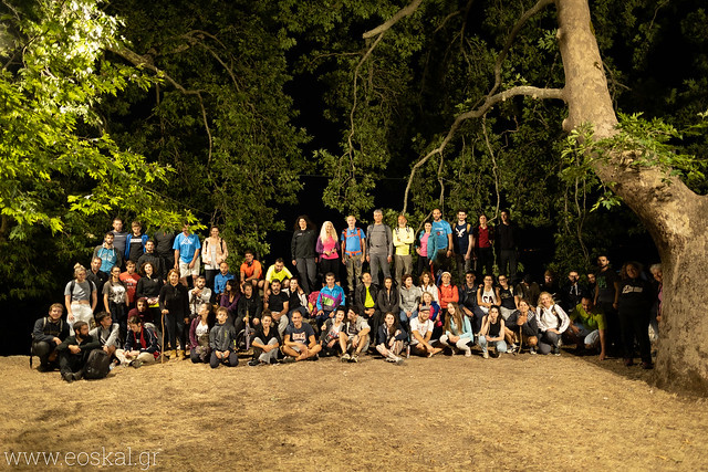 Νυχτερινή πεζοπορία 80 μέλη του Ορειβατικού Καλαμάτας στο Καλάθι 7