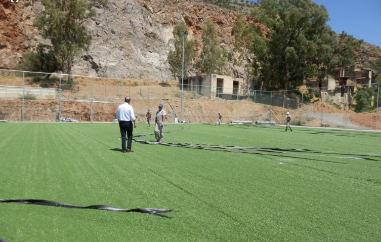 Εγκαινιάζεται το αθλητικό κέντρο "Ιωάννης Κάρτσωνας" στα Λέικα 3