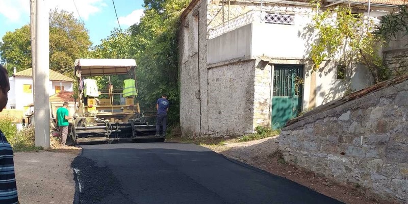 Ολοκληρώθηκε η βελτίωση του δρόμου στην ΤΚ Δασοχωρίου – Άνω Μέλπειας 3