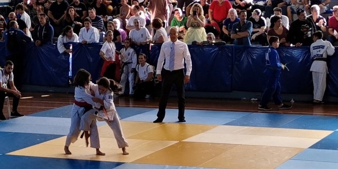 Αργυρό μετάλλιο η αθλήτρια τζούντο Όλια Ζαφειράκη του "Αθλητή" 9