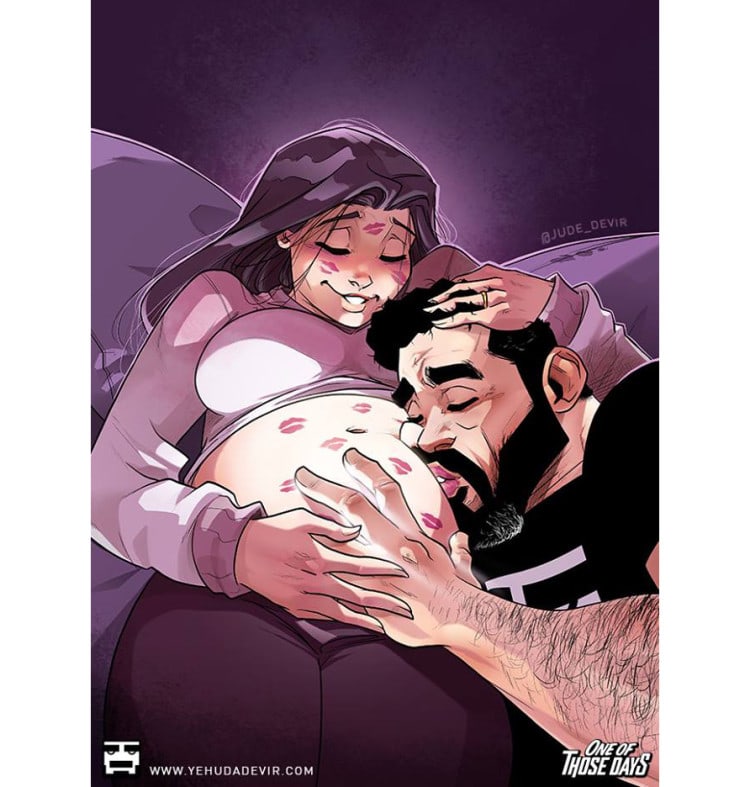 Η ζωή ενός ζευγαριού από το πρώτο καρδιοχτύπι μέχρι τη γέννηση του παιδιού του 30