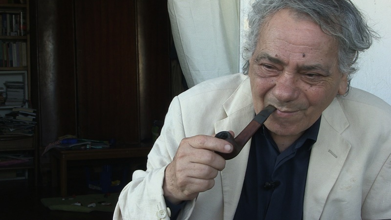 Ο Σταύρος Ψυλλάκης με τον “Γιώργο Μανιάτη” στο Φεστιβάλ Ντοκιμαντέρ Πελοποννήσου 8
