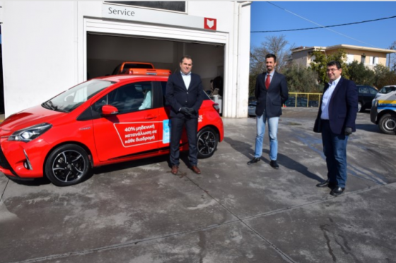 Ο Δήμος Καλαμάτας παρέλαβε όχημα για τις ανάγκες του προγράμματος «Βοήθεια στο σπίτι»