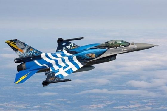Με διελεύσεις από ζεύγη μαχητικών F-16 φέτος ο εορτασμός της 25ης Μαρτίου
