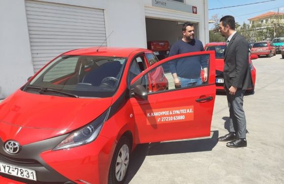 Και ο Δήμος Μεσσήνης παρέλαβε όχημα για τις ανάγκες του προγράμματος «Βοήθεια στο σπίτι»