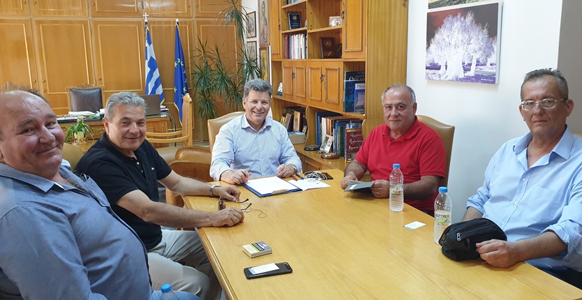 Συνάντηση Αντιπεριφερειάρχη με την Ομοσπονδία Πελοποννησίων Ελλάδος 1