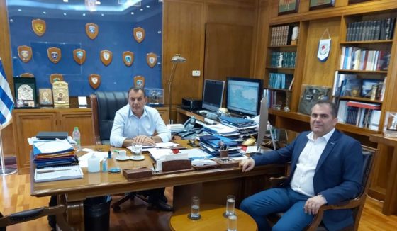 Με τον Υπουργό Εθνικής Άμυνας και τον Α/ΓΕΑ συναντήθηκε ο Δήμαρχος Καλαμάτας