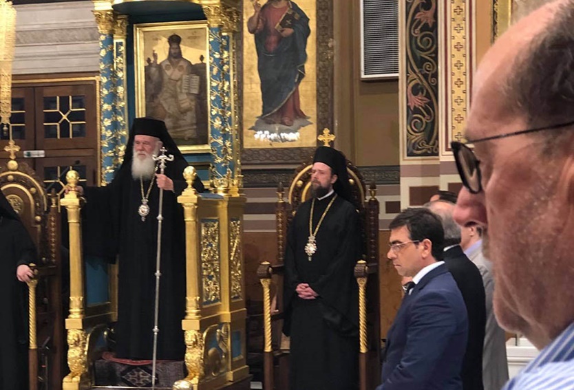 Στον Ακάθιστο Υμνο, στην μητρόπολη Αθηνών, ο περιφερειάρχης Πελοποννήσου Π. Νίκας 3