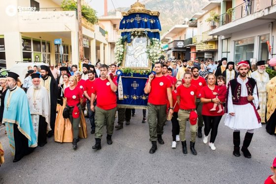 Με όχημα στην Καλαμάτα η μεταφορά της Ιεράς Εικόνος της Παναγίας της Δημιοβιτίσσης