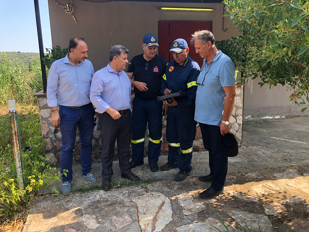 Υπό έλεγχο τέθηκε η πυρκαγιά στο Χανδρινού Μεσσηνίας 6