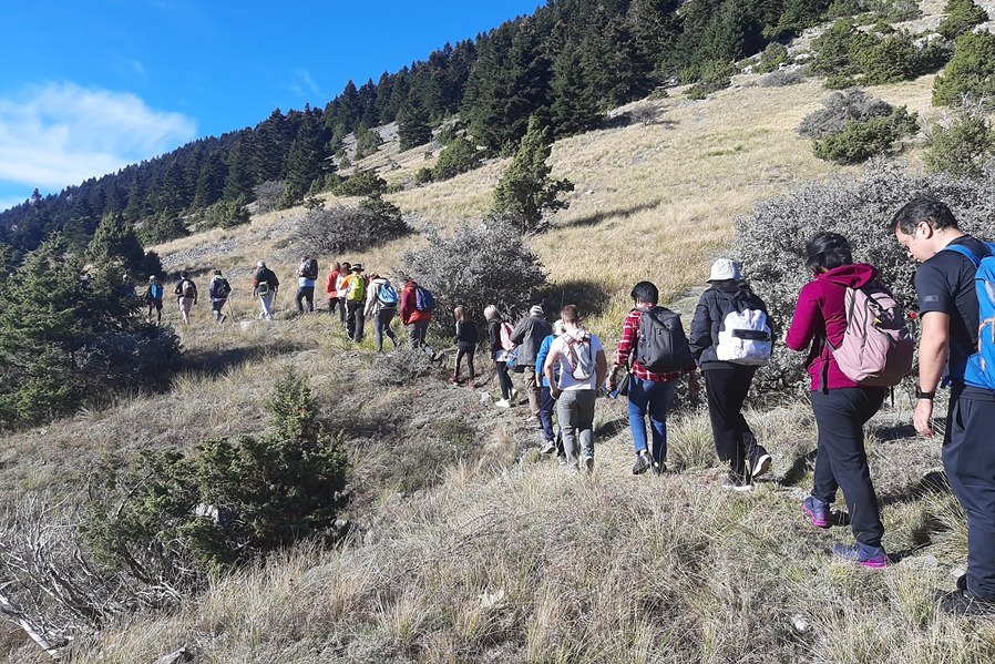 Πεζοπορική εξόρμηση στο μαγευτικό Μαίναλο οι φυσιολάτρες του Ευκλή Καλαμάτας 3