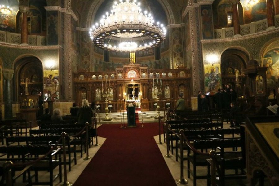 Χαλκιδική: Ξύλο και συλλήψεις με τραυματίες σε εν ώρα λειτουργίας σε εκκλησία 1