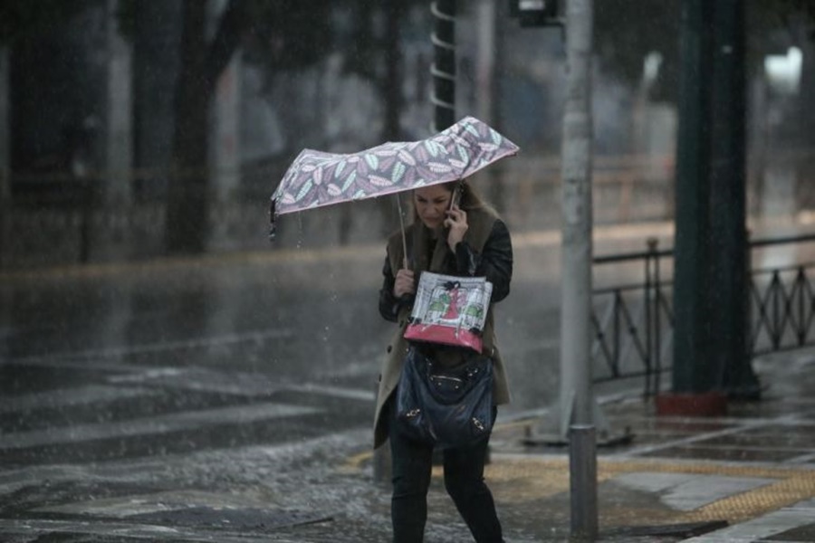 Έκτακτο Δελτίο Επιδείνωσης Καιρού με ισχύ από αύριο Τρίτη 1