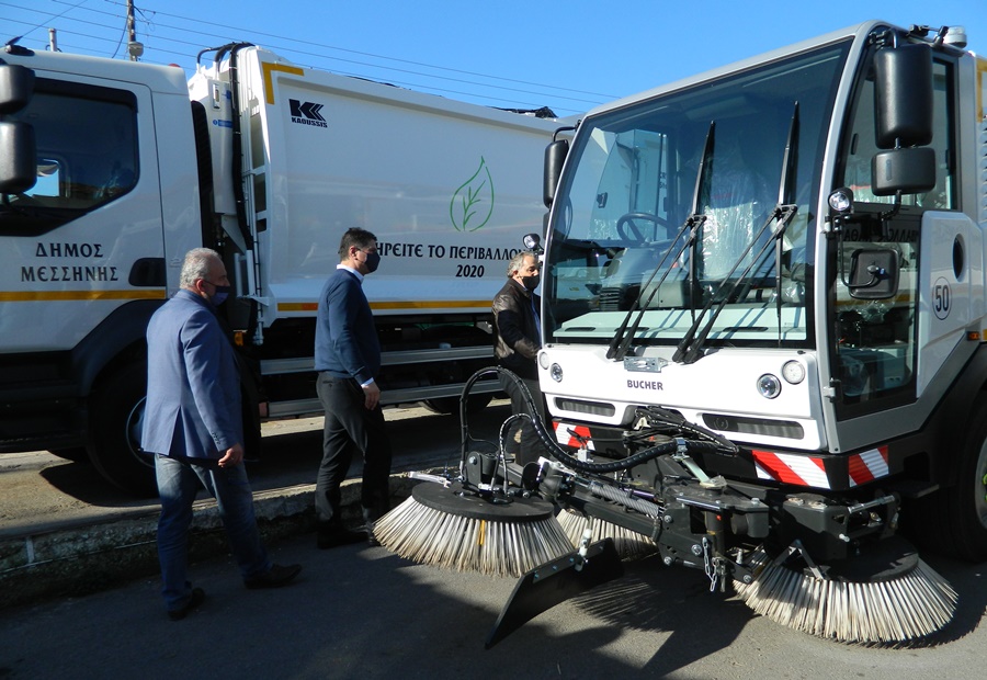 Ο Δήμος Μεσσήνης ανανέωσε τον στόλο καθαριότητας, με υπερσύγχρονα οχήματα 5