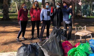 Η Εθελοντική δράση καθαρισμού στο Πάρκο της Τέντας συγκέντρωσε 13 σακούλες με 1400 λίτρα σκουπιδιών 1