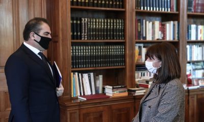 Ο Δήμαρχος Καλαμάτας επισκέφτηκε και συζήτησε με την Προέδρο της Δημοκρατίας Αικατερίνη Σακελλαροπούλου 24