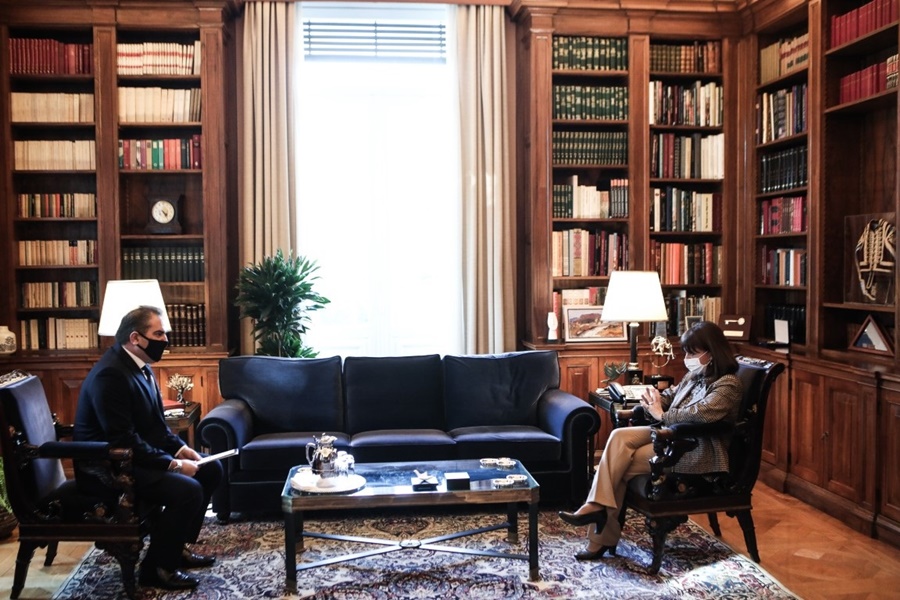 Ο Δήμαρχος Καλαμάτας επισκέφτηκε και συζήτησε με την Προέδρο της Δημοκρατίας Αικατερίνη Σακελλαροπούλου 4