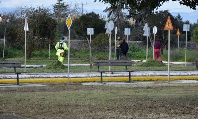 Καλαμάτα: Εργασίες συντήρησης και αναβάθμισης στο Πάρκο Κυκλοφοριακής Αγωγής 42