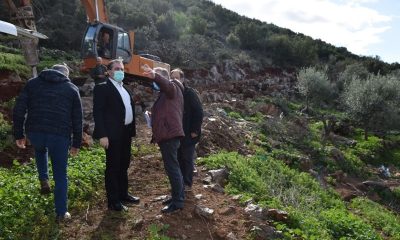 Ξεκίνησαν οι εργασίες διάνοιξης οδού στη Δημοτική Κοινότητα Βέργας 9