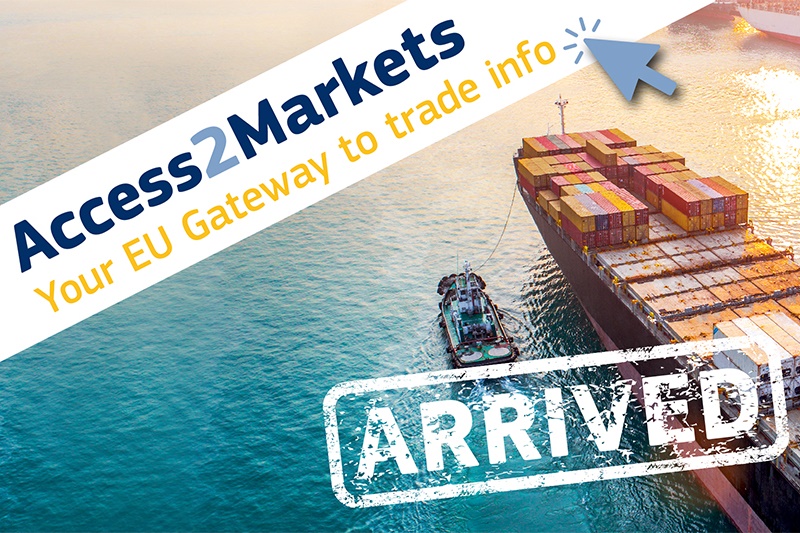"Access2Markets" Νέα διαδικτυακή πλατφόρμα της Γενικής Διεύθυνσης Εμπορίου της Ευρωπαϊκής Επιτροπής 3