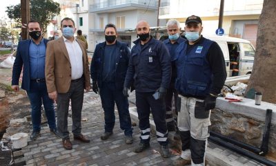 Σε εξέλιξη η μεγάλη παρέμβαση Δήμου και ΔΕΥΑΚ στη Βύρωνος 58