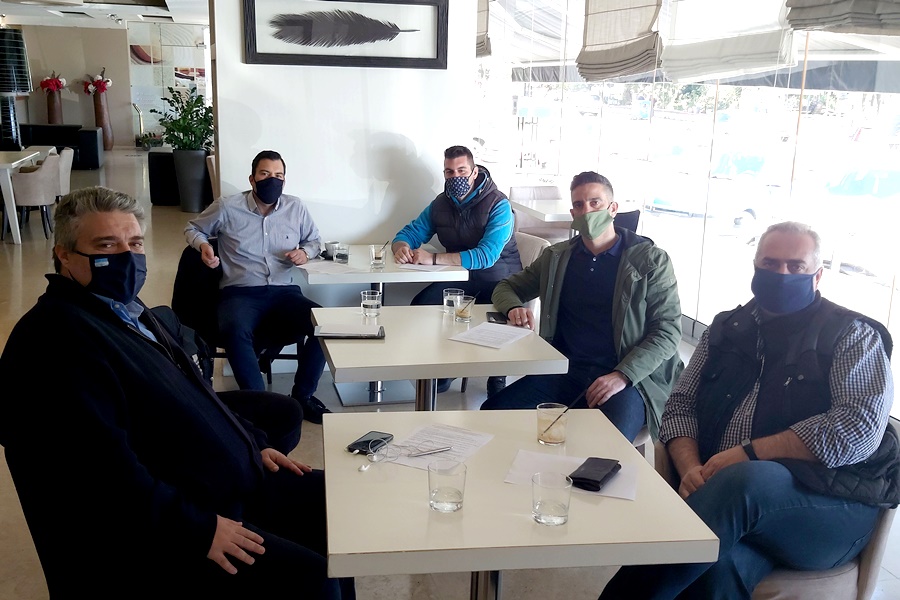 Συνάντηση Μίλτου Χρυσομάλλη με το Σωματείο Ξενοδοχοϋπαλλήλων Μεσσηνίας 1