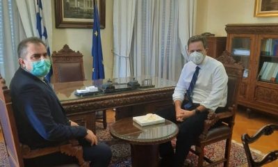 Με τον Αναπλ. Υπουργό Οικονομικών Θ. Σκυλακάκη συναντήθηκε ο Δήμαρχος Θ. Βασιλόπουλος 14