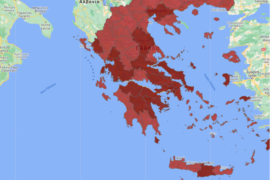 Στο κόκκινο από σήμερα και η Μεσσηνία - Τα νέα μέτρα που ισχύουν 5