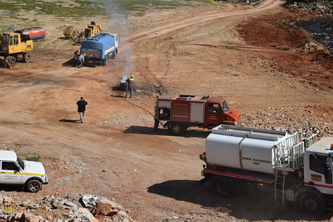 Επιτυχημένη άσκηση αντιμετώπισης πυρκαγιάς στη Μαραθόλακκα 7