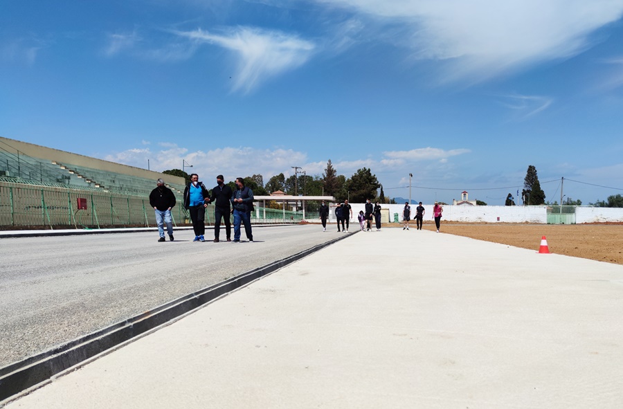 Επίσκεψη Πομάσκι στο Δημοτικό Στάδιο Μεσσήνης 11