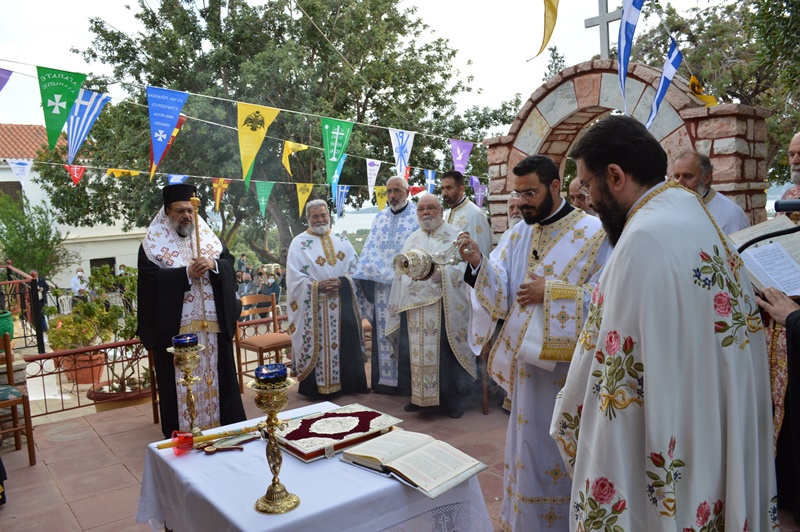 Ο Εσπερινός της Ζωοδόχου Πηγής στο Προσκύνημα της Παναγίας της Σγράπας 6