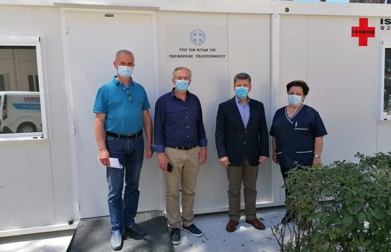 οικίσκο isobox παρέλαβε το νοσοκομείο κυπαρισσίας από την περιφέρεια πελοποννήσου 4