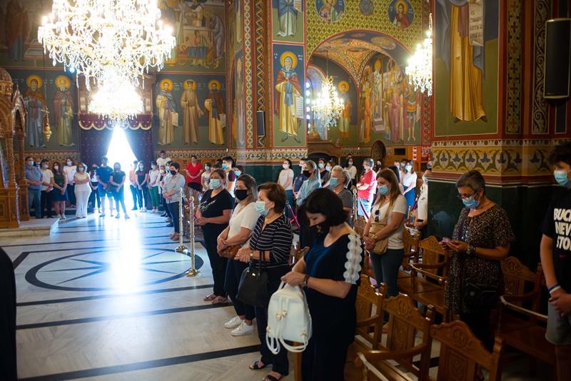 παράκληση τελέσθηκε για τους υποψηφίους των πανελληνίων στην ιερά μητρόπολη μεσσηνίας 10