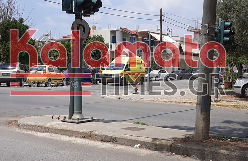 Τροχαίο με τραυματισμό στα φανάρια Ηρώων και Βασ. Γεωργίου 6