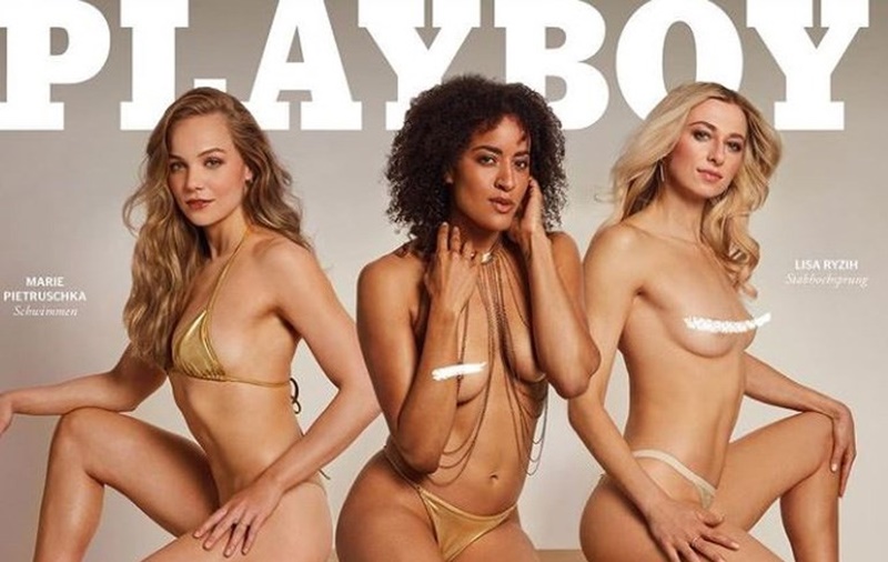 Τρεις Γερμανίδες πρωταθλήτριες στο Playboy πριν το Τόκιο 2020 51