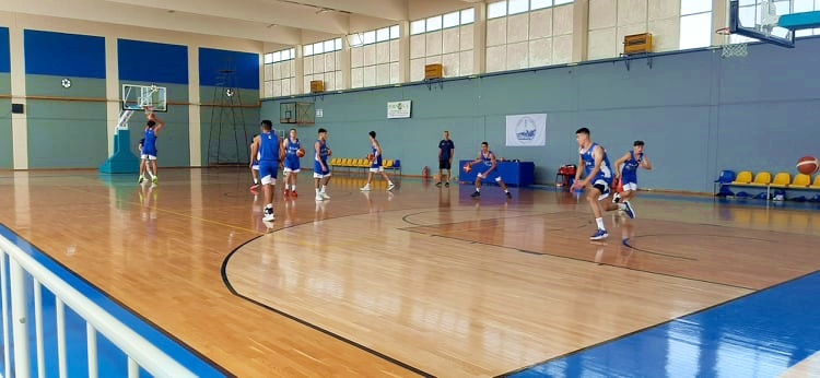 Πρώτη προπόνηση η Εθνική ομάδα παμπαίδων Μπάσκετ στο ανακαινισμένο Κλειστό Γυμναστήριο Μεσσήνης 7