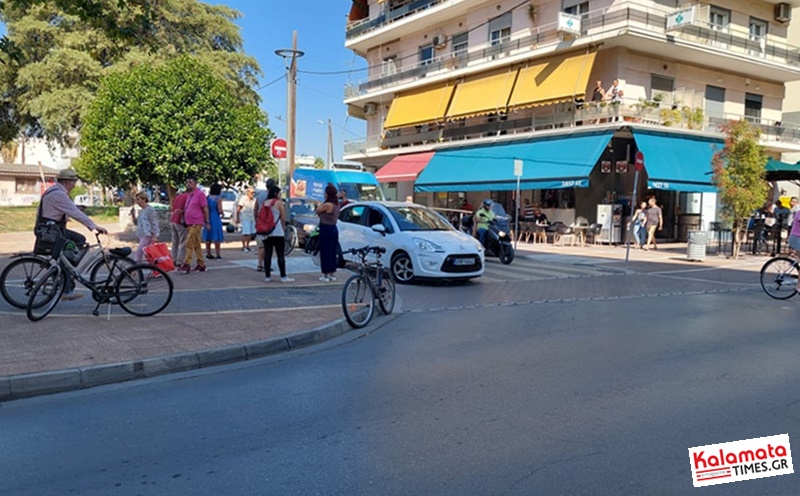 Τροχαίο ατύχημα με ΙΧ και ποδήλατο στην Καλαμάτα 4