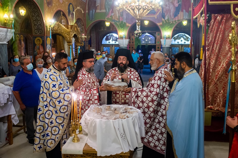 Πανηγυρικός εσπερινός για την Παναγία Μυρτιδιώτισσα στην Πύλο 11