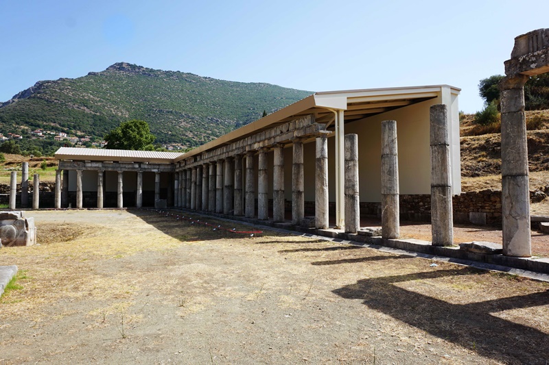 Εγκαίνια στη στοά του Γυμνασίου της Αρχαίας Μεσσήνης και της έκθεσης "ΑΓΟΡΑ 11 Γλύπτες στην αρχαία Μεσσήνη" 7